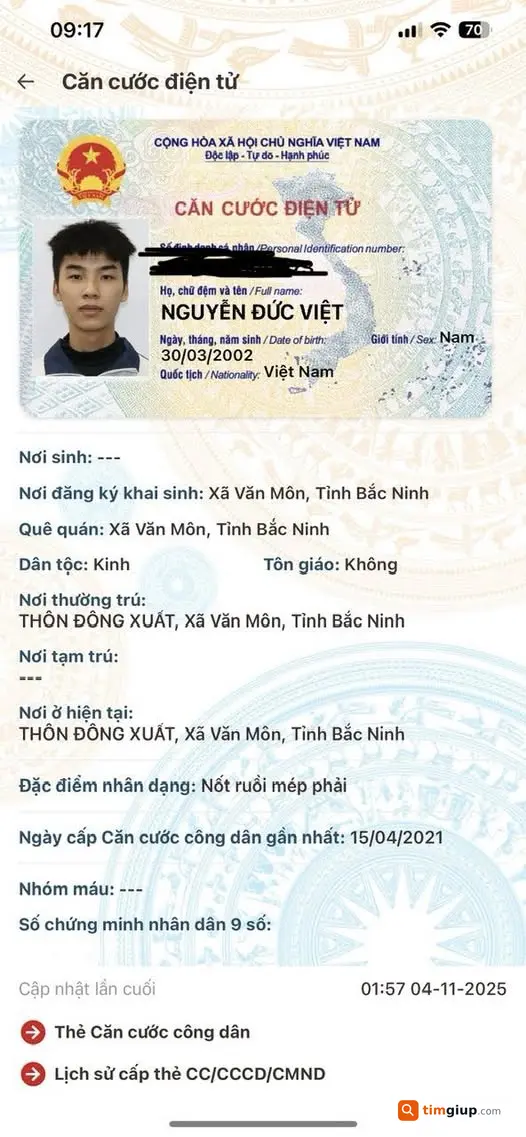 Tìm ví bị rơi từ Đông Anh đến Mai Dịch Cầu Giấy, Hà Nội
