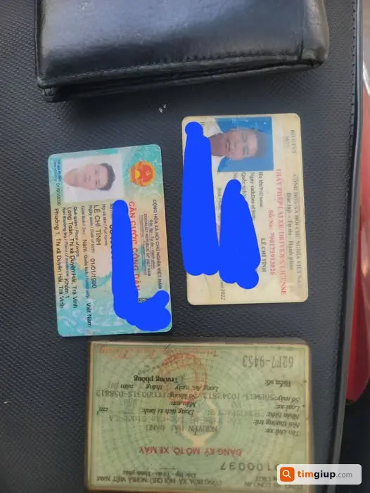 Tìm người đánh rơi đồ tại khu vực Đức Hòa, Long An