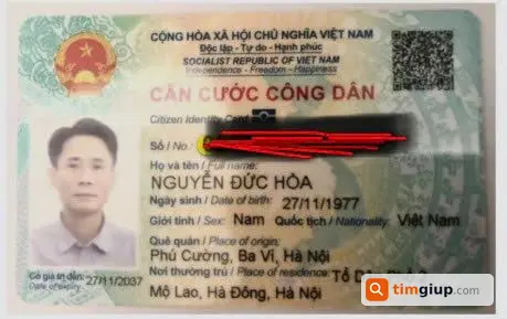 Tìm ví bị rơi khu vực Hà Đông, Cầu Đen – Hà Nội