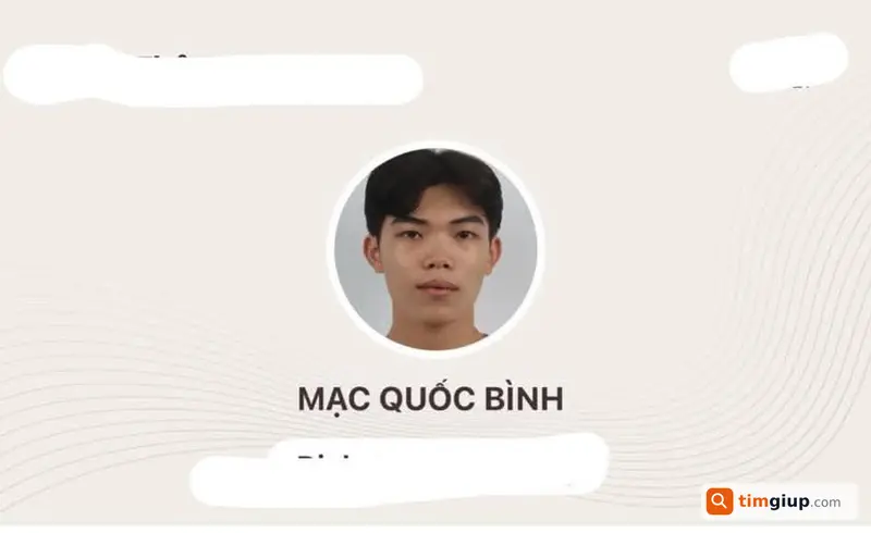 Tìm mất CCCD và giấy tờ xe mang tên Mạc Quốc Bình tại TP.HCM