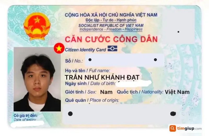 Tìm ví da đen cùng giấy tờ tên Trần Như Khánh Đạt tại TP.HCM