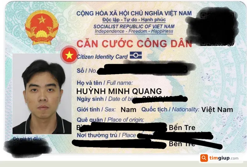 Mất bóp màu đen kèm giấy tờ tại TP.HCM
