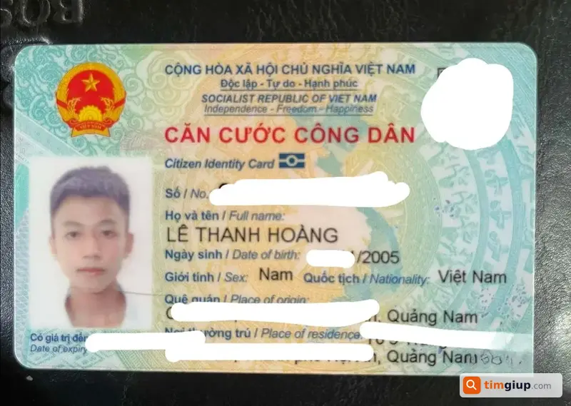 Tìm Ví Giấy Tờ Mang Tên Lê Thanh Hoàng Tại Đà Nẵng