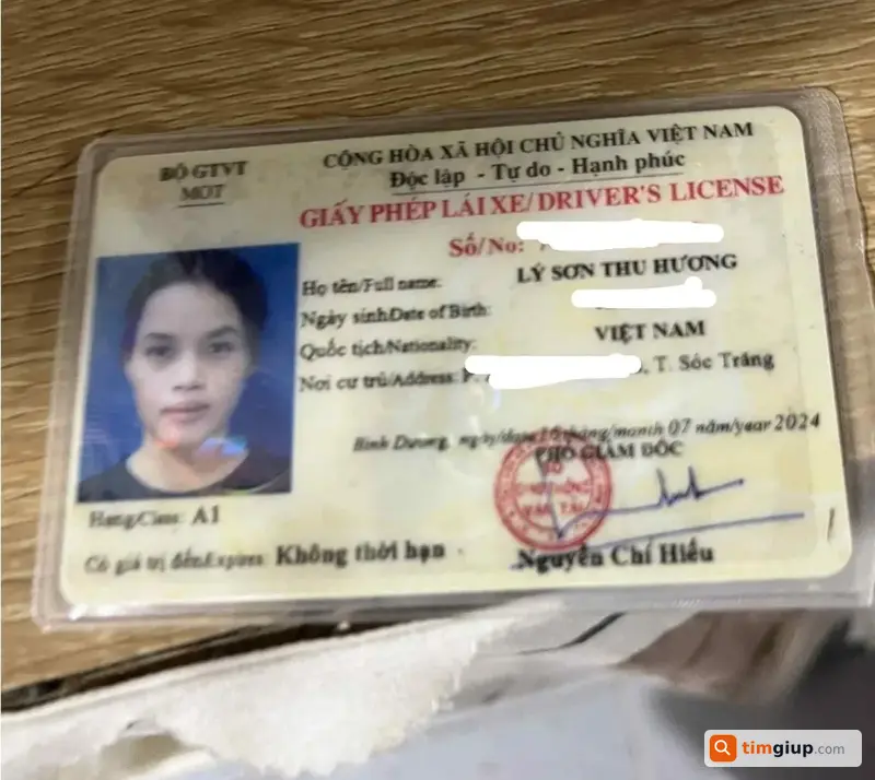 Tìm Ví Giấy Tờ Mang Tên Lý Sơn Thu Hương Từ Dĩ An Đến Thủ Đức