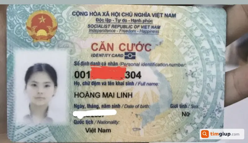 Tìm CCCD Hoàng Mai Linh 2007 rơi tại Hà Nội quãng đường Hà Nội