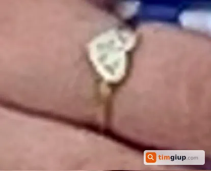 Tìm nhẫn hình trái tim thất lạc tại quận Gò Vấp, TP. Hồ Chí Minh