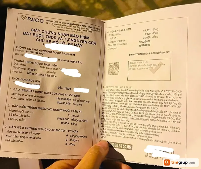 Tìm giấy tờ tùy thân tên Vị Thị Tú tại Huế và Quảng Bình