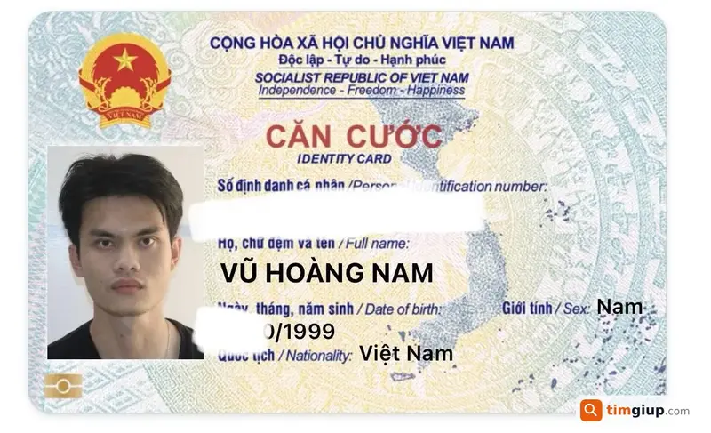 Tìm ví và giấy tờ tùy thân tên Vũ Hoàng Nam tại Biên Hòa, Đồng Nai