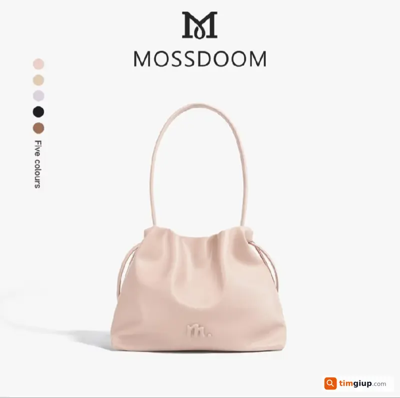 Tìm túi xách hồng Mossdoom chứa giấy tờ tại Nguyễn Văn Linh