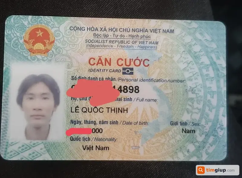 Tìm ví da bò màu nâu của anh Lê Quốc Thịnh tại Bình Tân, TP.HCM