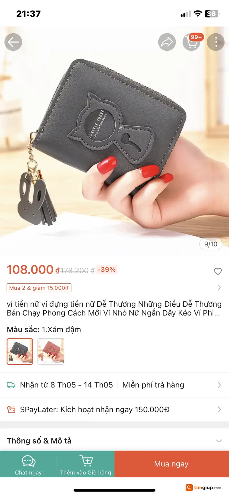 Tìm ví tiền chứa CCCD và tiền rơi khi đi bơi tại Nhơn Hải
