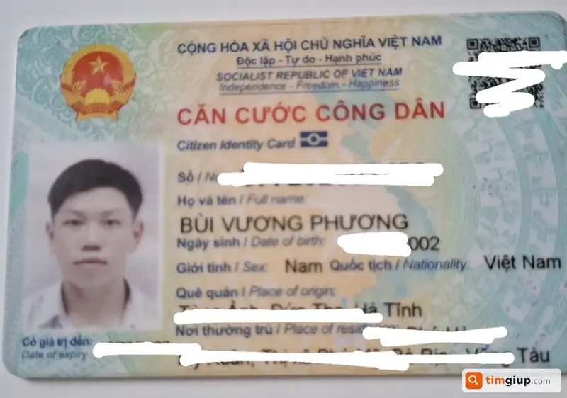 Tìm ví tiền thất lạc của Bùi Vương Phương tại Bình Thạnh, TP.HCM