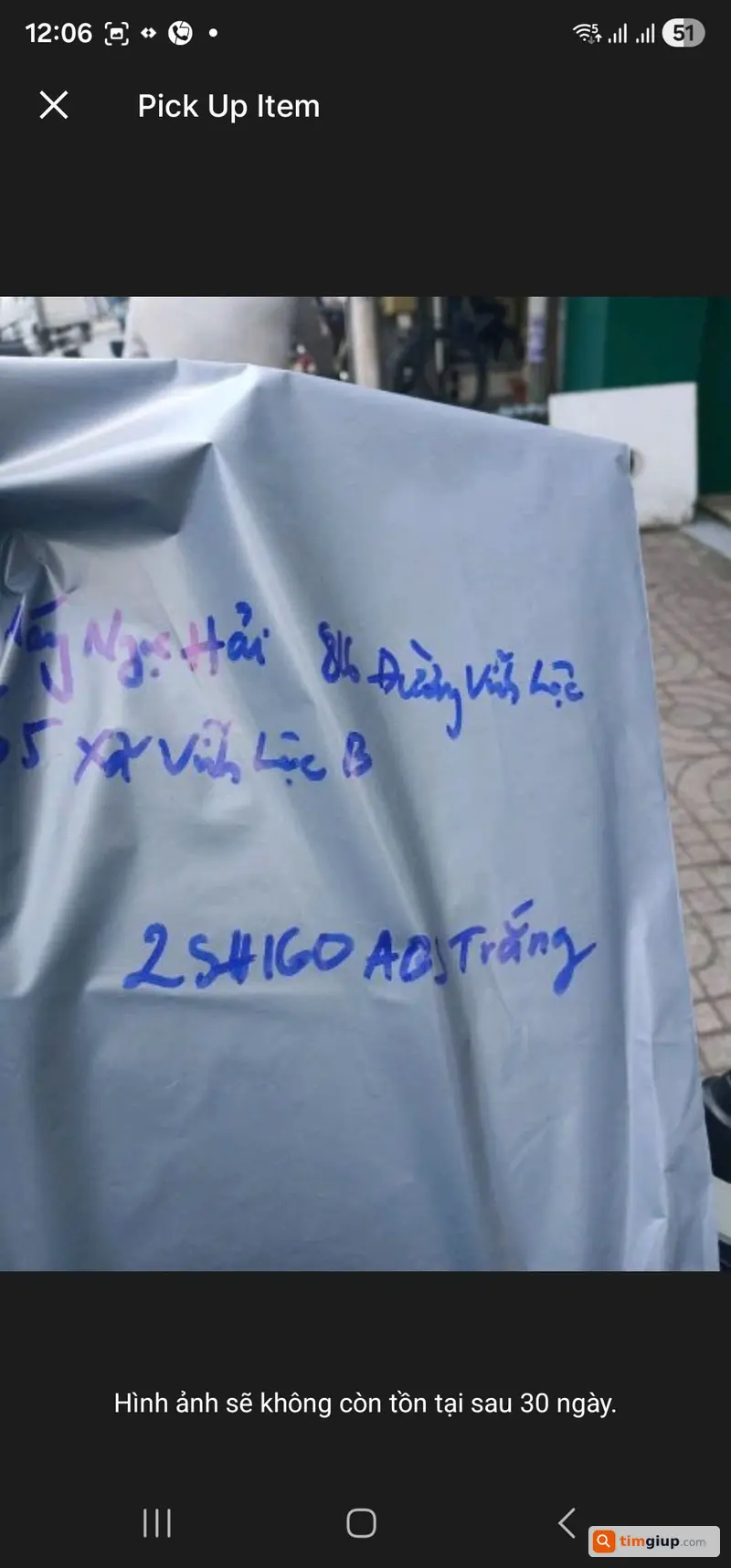 Tìm phong bì giấy tờ màu xám tuyến Quận 6 - Bình Chánh