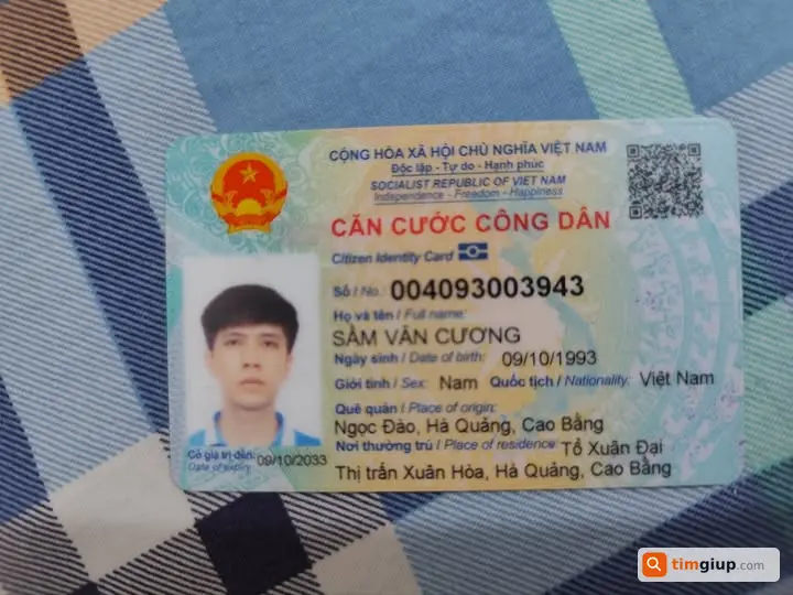 Mất ví chứa CCCD và giấy tờ tại Hồ Tùng Mậu – Cầu Giấy