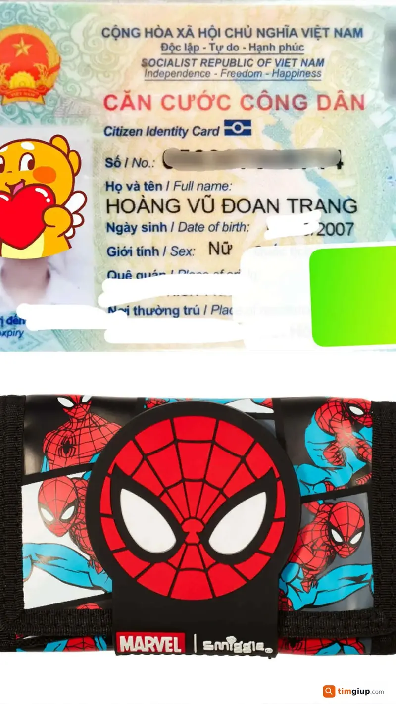 Tìm ví và giấy tờ tùy thân của Hoàng Vũ Đoan Trang tại Thủ Đức