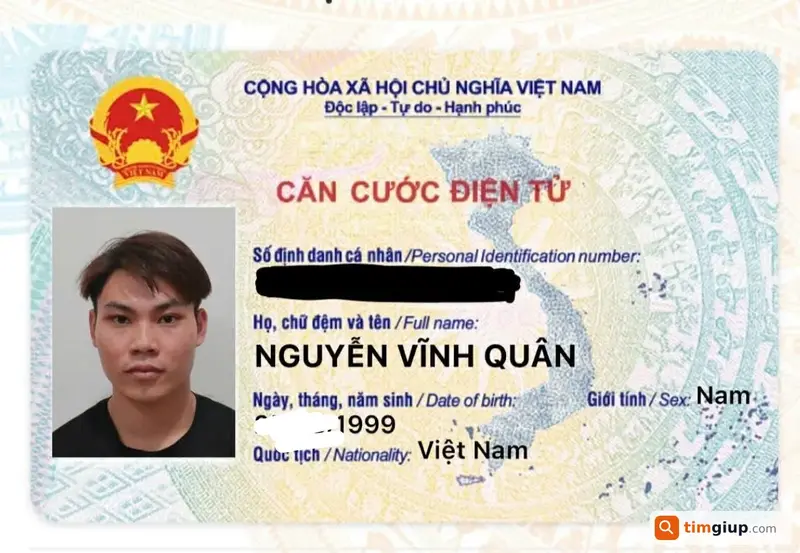 Tìm ví màu cam nâu của anh Nguyễn Vĩnh Quân tại Hà Nội