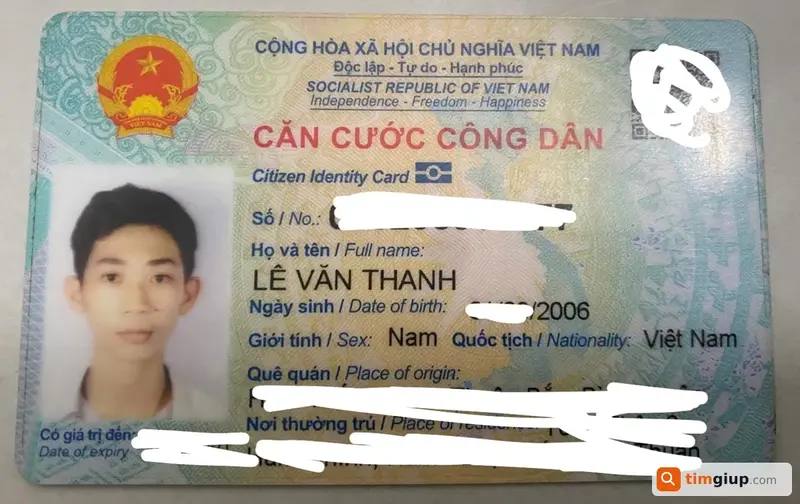Tìm ví đánh rơi tên Lê Văn Thanh tại TP. Hồ Chí Minh