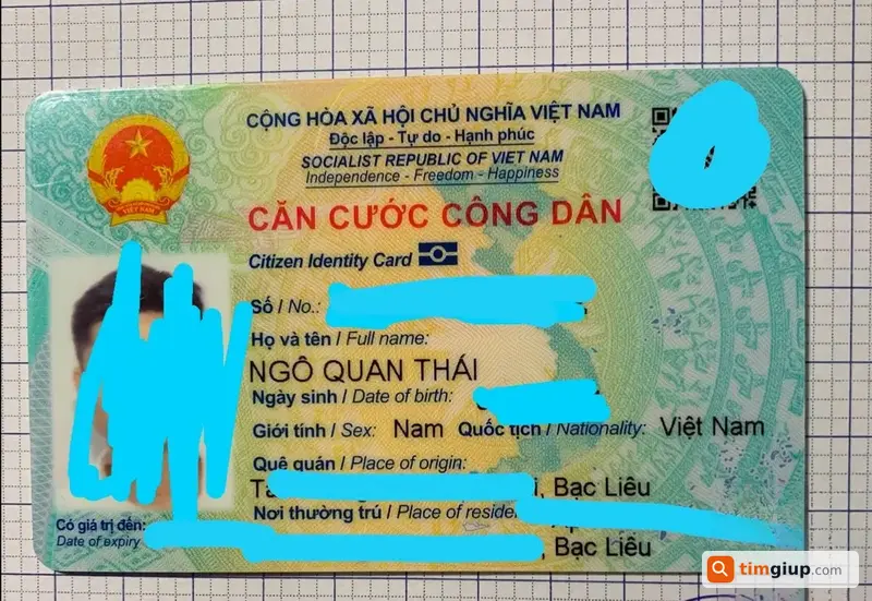 Tìm giấy tờ ví thất lạc khu Tân Bình – Đầm Sen, TP.HCM