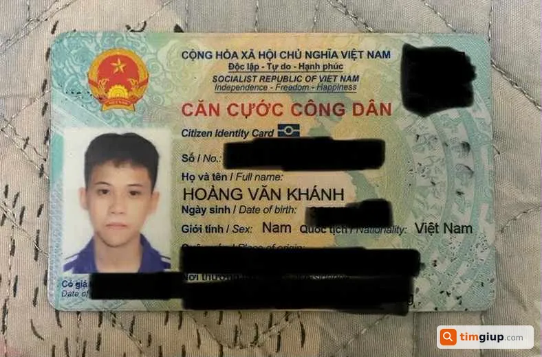 Tìm ví và giấy tờ tùy thân của anh Hoàng Văn Khánh tại Hải Phòng