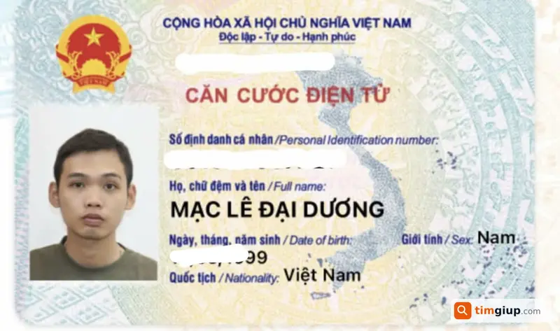 Tìm ví đen dài giấy tờ tên Mạc Lê Đại Dương ở Hải Phòng
