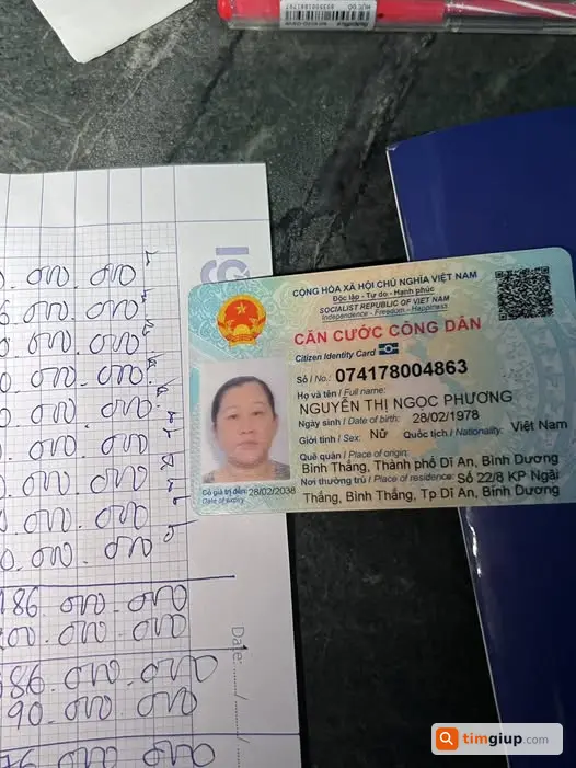 Tìm thông tin Nguyễn Thị Ngọc Phương (Sinh) liên quan tiền