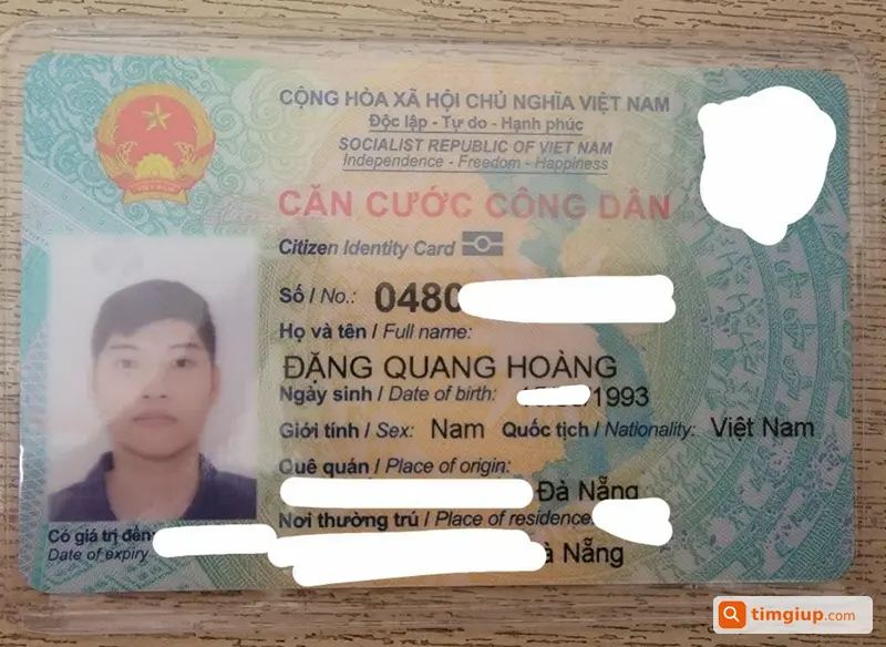 Đặng Quang Hoàng Làm Mất Cccd Tại Phố Cổ Hội An