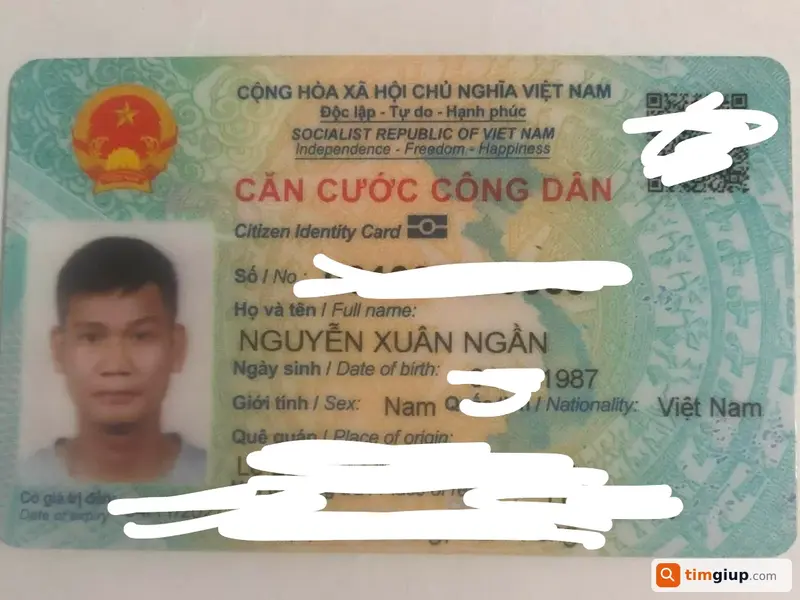 Tìm ví đánh rơi tên Nguyễn Xuân Ngần tại Hải Phòng