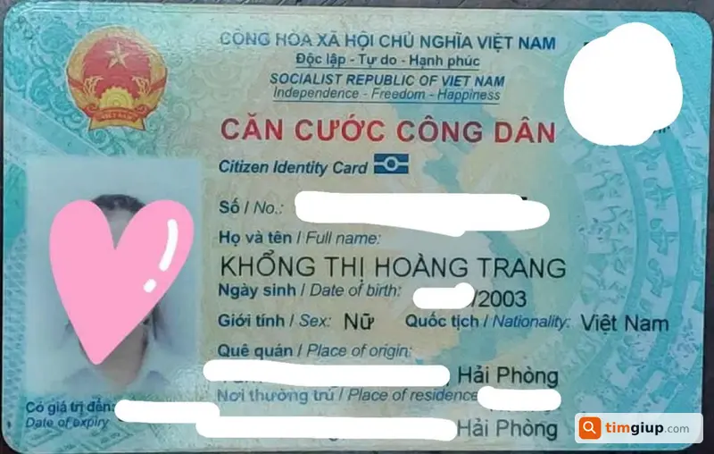 Tìm ví màu trắng kem rơi tại Ngô Quyền, Hải Phòng thất lạc