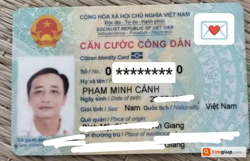 Tìm Giấy Tờ Tùy Thân Mang Tên Phạm Minh Cảnh Tại Bv Nhi Đồng 2