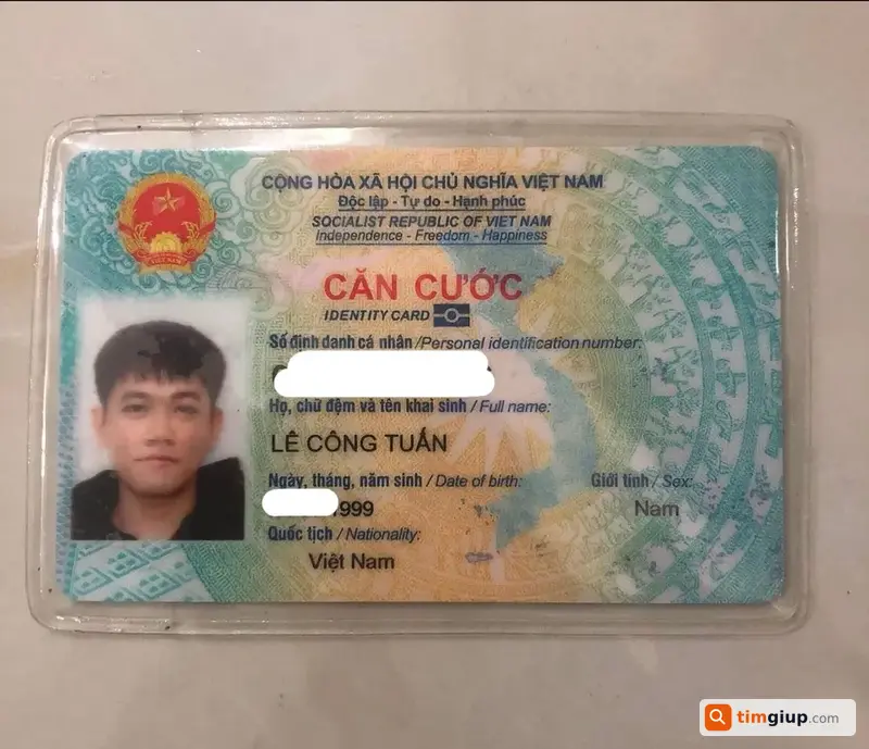 Tìm Ví Giấy Tờ Mang Tên Lê Công Tuấn Tại Tân Phú, Tp.hcm
