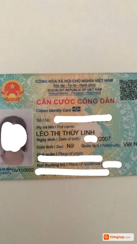 Ví Có Cccd Và Giấy Tờ Xe Rơi Từ Ngõ Nhiệt Điện An Khánh