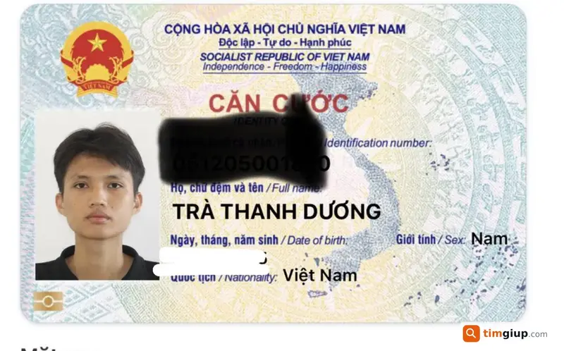 Tìm ví đánh rơi tên Trà Thanh Dương tại Quận 12, TP. Hồ Chí Minh