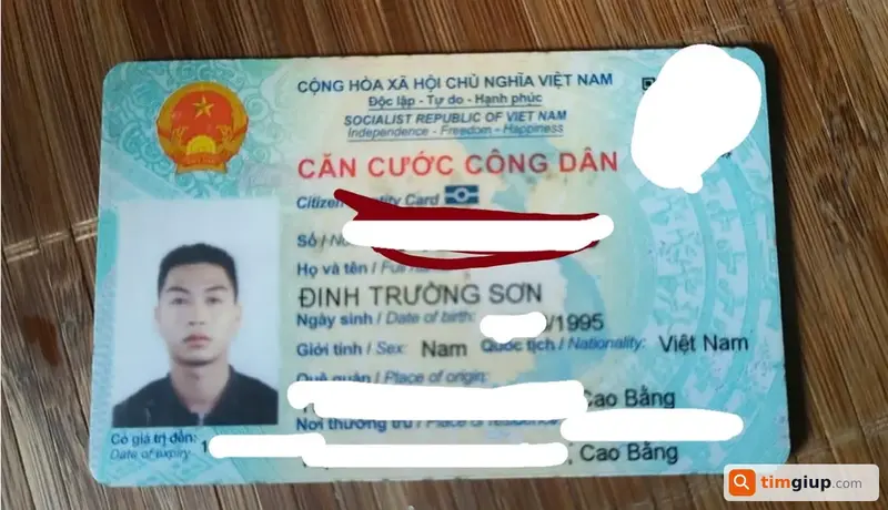 Tìm ví và giấy tờ tùy thân của anh Đinh Trường Sơn tại Dương Kinh, Hải Phòng