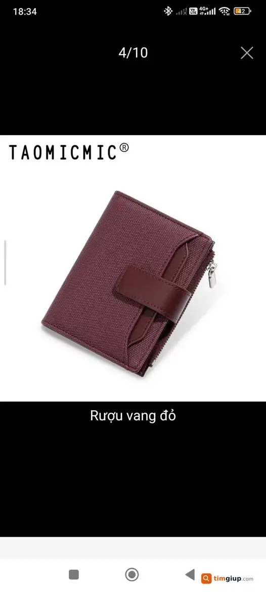 Mất ví kèm CCCD Trần Thị Mỹ Tiên tại Bình Dương