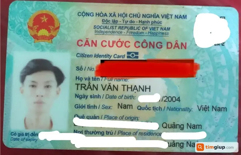 Tìm ví và giấy tờ tùy thân của anh Trần Văn Thạnh tại Đà Nẵng
