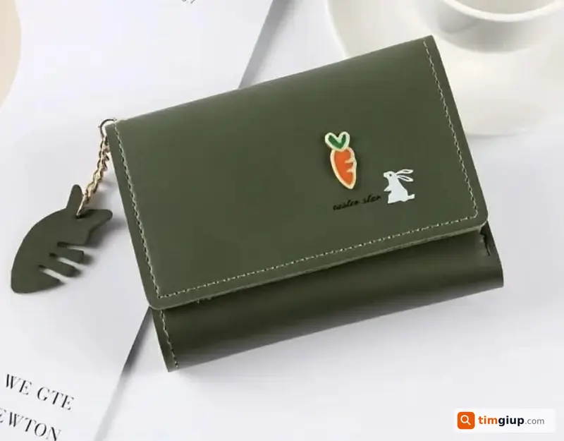 Tìm ví xanh lá có hình cà rốt rơi tại Lê Đức Thọ, Hà Nội