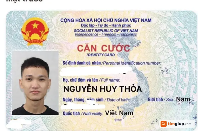 Tìm ví giấy tờ mang tên Nguyễn Huy Thoả từ Thủ Đức đi Đồng Nai