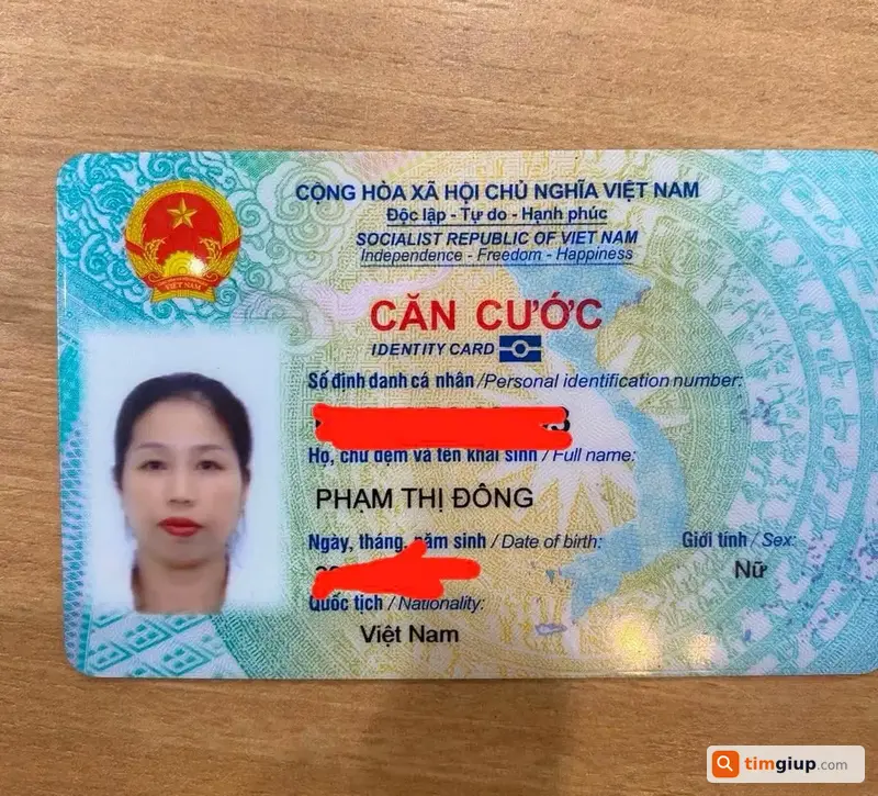 Tìm giấy tờ tùy thân và ví thất lạc tại Phạm Văn Đồng, Hà Nội