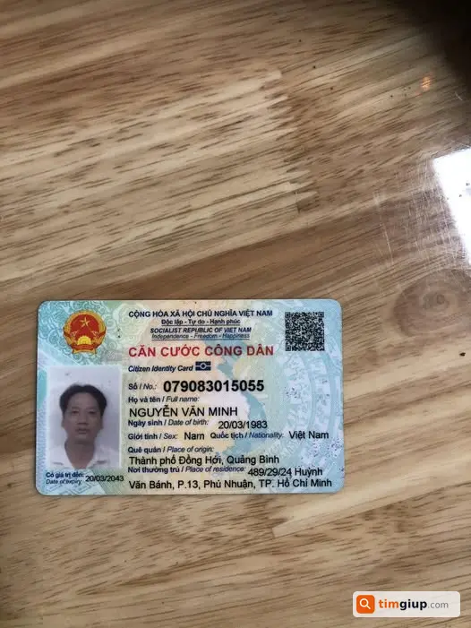 Huỳnh Văn Bánh, Phú Nhuận - Tìm ví kèm CCCD, GPLX, giấy tờ xe