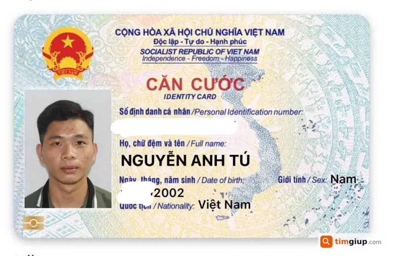 Tìm ví giấy tờ tên Nguyễn Anh Tú rơi tại Vincom Bạc Liêu