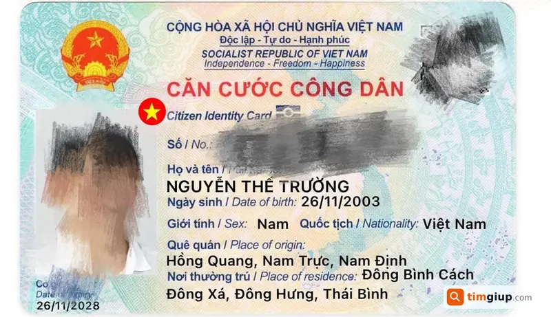 Tìm ví da nâu rơi có CCCD Nguyễn Thế Trường xin liên hệ