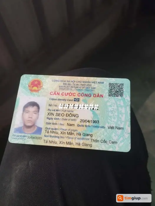 Tìm ví màu đen thất lạc khu vực cầu Bản Ngò, Tả Nhìu